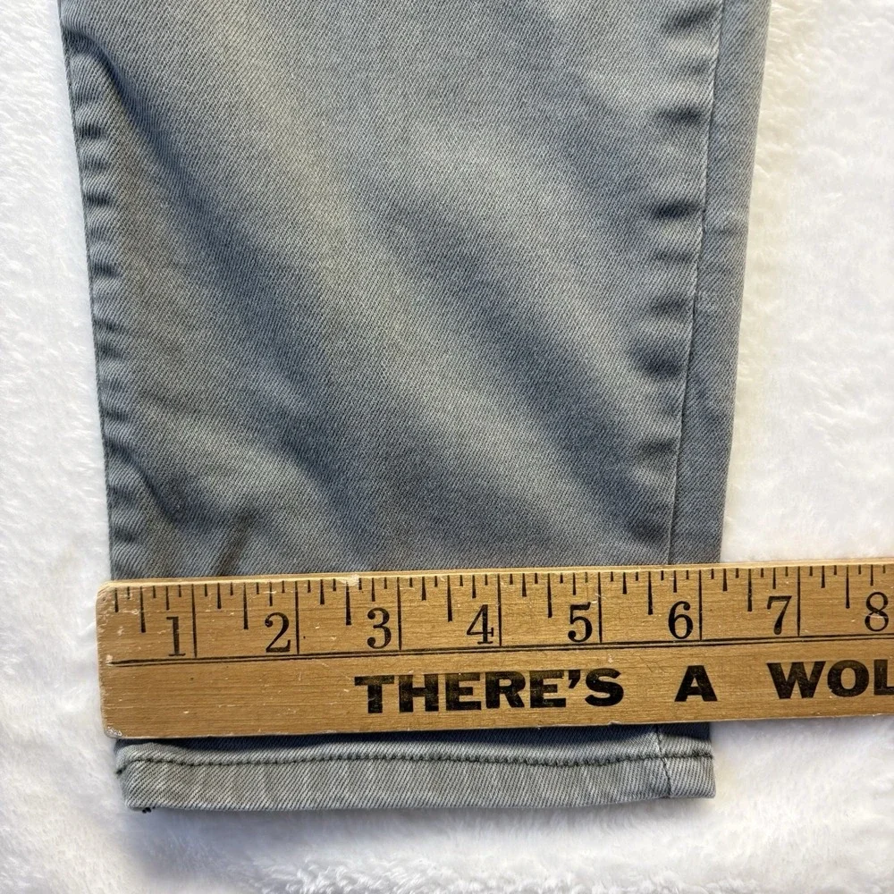 Seven 7 For All‎ Mankind Jeans Woman Sz 16 Green Utility Ankle Skinny Cargo